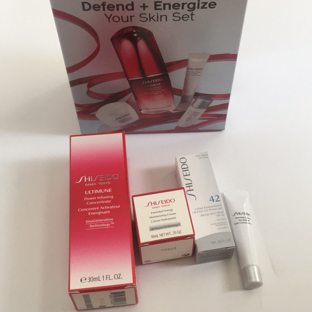 Shiseido defend + energize